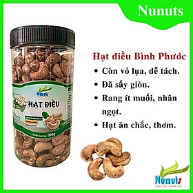 Hạt điều còn vỏ lụa Bình Phước ,hạt giòn, thơm, rất chắc