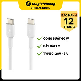 Mua Cáp Type C - Type C 1m Belkin CAB004 - Hàng chính hãng