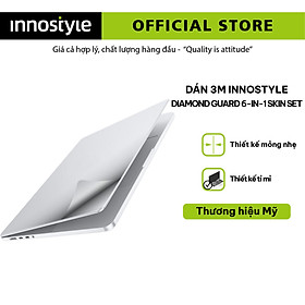 Mua DÁN 3M INNOSTYLE (USA) DIAMOND GUARD 6-IN-1 SKIN SET FOR MACBOOK PRO M1/ M2/ M3 2021-2023 (SPACE GRAY  SILVER)_ Hàng chính hãng