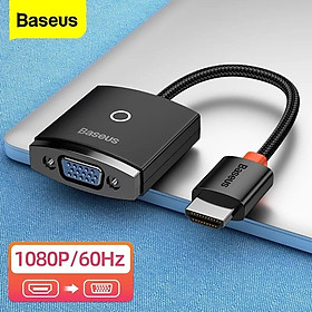 Mua Hub Chuyển Đổi Kết Nối Baseus Lite Series Adapter HDMI to VGA - hàng chính hãng