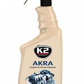  K2 akra - dung dịch lau tẩy rửa sạch máy, động cơ ô tô