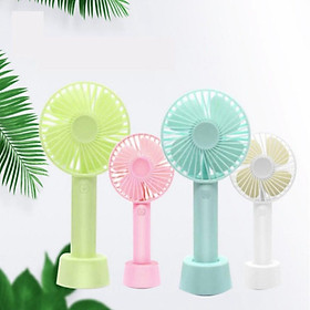 Mua Quạt Mini Cầm Tay Tích Điện Sạc Usb Loại Máy Nhỏ Để Bàn 3 Cấp Độ Gió Làm Mát Nhỏ Gọn Siêu Tiện Lợi