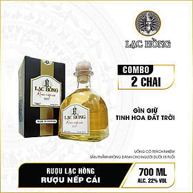 Lạc Hồng rượu nếp cái hoa vàng, rượu nếp, rượu vodka