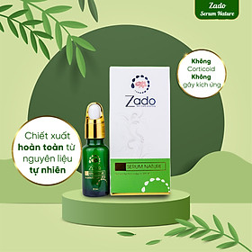 SERUM NATURE ZADO - DƯỠNG TRẮNG, NGĂN NGỪA NÁM SẠM - CHỐNG LÃO HOÁ 20ML