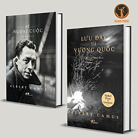 Hình ảnh KẺ NGOẠI CUỘC - LƯU ĐÀY VÀ VƯƠNG QUỐC -  Albert Camus - (bộ 2 cuốn, bìa cứng)