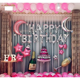 Trang trí chữ Happy Birthday  Phụ kiện sinh nhật rẻ mà bắt mắt