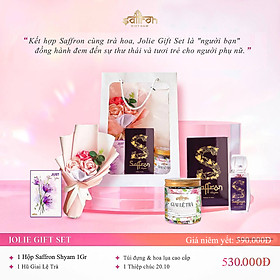 Bộ quà Tặng 20 10 Nhụy Hoa Nghệ Tây Saffron Shyam Jolie Gift 2 Saffron