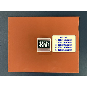 Mua Cao su đỏ lót máy ép kính 250x200x8mm