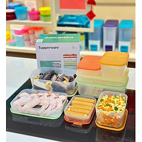 Bộ Trữ Đông Tupperware Freezermate Colorful Set 8 - Tupperware hàng chính hãng