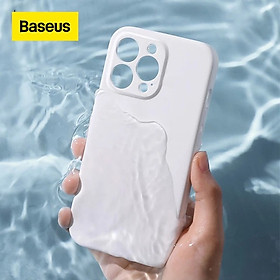 Ốp lưng chống bám bẩn cho iPhone 13 Series Baseus Liquid Silica Gel Protective Case - hàng chính hãng