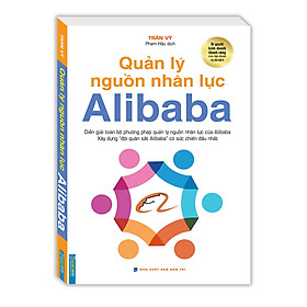 Hình ảnh sách Quản lý nguồn nhân lực Alibaba 