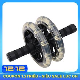 Con Lăn Tập Bụng Roller Wheel RLW - Kèm Thảm Lót