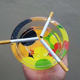 Mua GẠT TÀN THUỐC THỦY TINH CAO CẤP ( HỌA TIẾT - GIAO MÀU NGẪU NHIÊN )