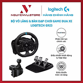 Mua Bộ vô lăng & bàn đạp Logitech G923 - Phản hồi lực TRUEFORCE tương thích PS5  PS4  PC  Mac - Hàng Chính Hãng