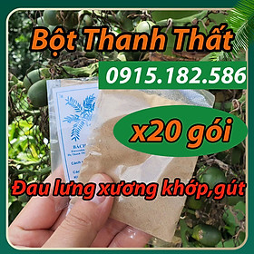 Combo 20 gói bột cây mật nhân Họ Thanh Thất Hòa Bình