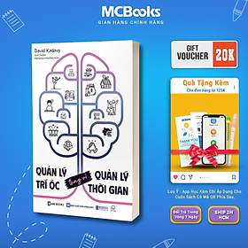 Sách - Quản lý trí óc thay vì quản lý thời gian - MCBooks