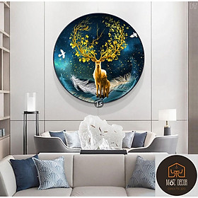 Mua Tranh tròn thuận buồm xuôi gió Mốc Decor giảm giá kịch sàn trang trí phòng khách  phòng ngủ  phòng làm việc siêu xinh