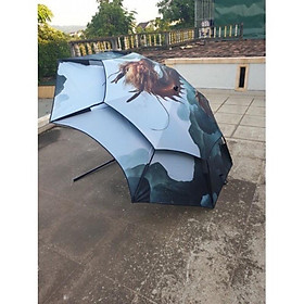 Mua SALE LỚN ô dù ô 2 tầng hàng cao cấp rộng 2m4 loại 1 vải 2 lớp siêu bền dùng che năng che mưa che ô câu y hình giá rẻ