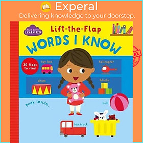 Sách - Start Little Learn Big Lift-the-Flap Words I Know by Parragon Books Ltd (paperback)