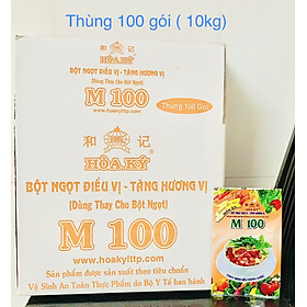 BỘT NGỌT TĂNG HƯƠNG ĐIỀU VỊ M100 100gr x 100 gói