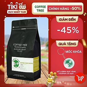 Cà phê bột nguyên chất 100% Coffee Tree đặc biệt 500gr thơm ngon, đậm đà - Cà phê rang xay pha phin gu việt