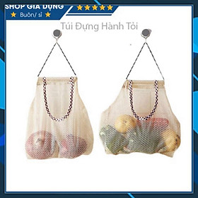 Mua Túi Lưới Treo Tường Đựng Đồ Đa Năng Nhà Bếp - Giỏ Đựng Hành Tỏi  Đồ Khô Đa Năng | (TT65)