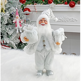 Mua Ông Già Noel Đứng Cao 30cm Trang trí Cây Thông  Trang Trí Noel Giáng Sinh