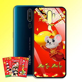 Ốp Lưng Kính Cường Lực cho điện thoại Oppo A9 2020 - 0383 7965 HPNY2020 17 - Tặng kèm bao lì xì Chúc Mừng Năm Mới- Hàng Chính Hãng