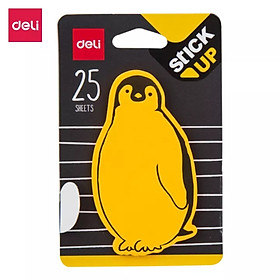 Giấy nhắn hình học sinh Deli EA55102 I Giấy notes ghi chú 25 tờ