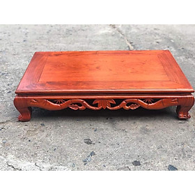 Mua Bàn osin chữ nhật gỗ hương  bàn kê vật dụng cho trang thờ thần tài thổ địa - nhiều kích cỡ