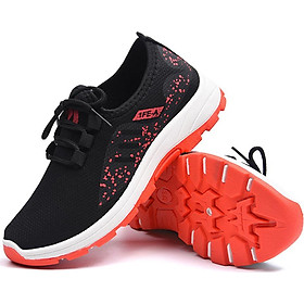 Giày sneaker thể thao nữ buộc dây siêu nhẹ V223
