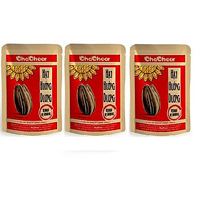 Hạt hướng dương Chacheer vị ngũ vị hương-130g/gói ( Lốc 3 gói )