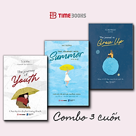 Combo 3 quyển Sách Song Ngữ Việt - Anh: The Journey Of Youth + The Journey Into Summer +The Journal To Grow Up
