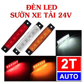 Đèn LED sườn xe, đuôi xe tải 24v chống nước - Giá cho 1 cái