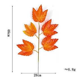 Mua Lá Phong Giả Bằng Vải Lụa Trang Trí Nội Thất