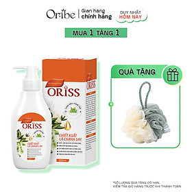 [HÀNG MỚI VỀ] Sữa Tắm Khỏi Mụn Lưng Oriss Giảm Thâm Mụn, Viêm Nang Lông Chai 300ml