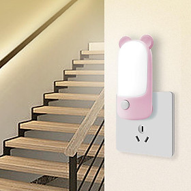 Mua Đèn ngủ cắm tường Kliya hình chuột 2 chế độ sáng dễ thương Đèn trang trí đầy màu sắc Tiết kiệm điện năng