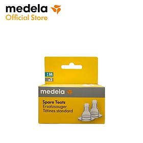 Núm bình sữa medela - 2 size s/m