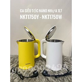 BÌNH ĐUN SIÊU TỐC, CA SIÊU TỐC NKT-1750 INOX 304 NANOCO 1.7 LÍT