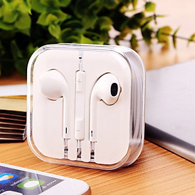 Tai nghe nhét tai có dây loại tốt AURU71 dành cho các dòng iphone 5 iphone 6 hàng chính hãng