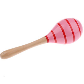1 Piece Maraca Hand Percussion Sand Shaker for Children Baby Rhythm Rattle Toys Gift