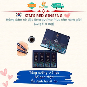 Hồng Sâm cô đặc Kim's Red Ginseng Energytime Plus cho nam giới (32 gói x 10g)