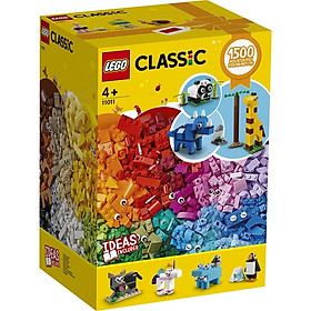 Mô hình đồ chơi lắp ráp LEGO CLASSIC Gạch Sáng Tạo Động Vật 11011 ( 1500 Chi tiết )