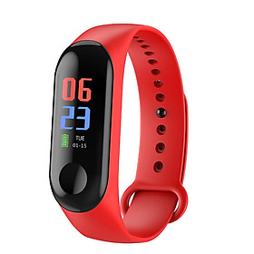 Vòng Tay Thông Minh M3 | Chống Nước IP67 | Theo Dõi Sức Khỏe, Nhịp Tim | Định Vị GPS