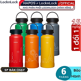 Mua Bình giữ nhiệt Lock&Lock 897ml Riga Tumbler LHC4160 - Hàng chính hãng có khay lọc trà - Hapos