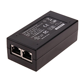 Poe Power Cung cấp DC Bộ điều hợp 24V 0.5A 24W Máy tính để bàn POE Power Injector Bộ điều hợp Ethernet Giám sát CCTV