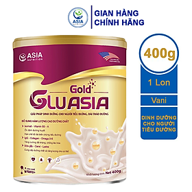 Hình ảnh Sữa bột Glu Asia Gold dinh dưỡng chuyên biệt dành cho người tiểu đường