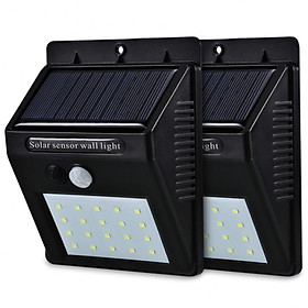 Mua Combo 2 Đèn LED năng lượng mặt trời cảm biến chuyển động - Chống nước tuyệt đối