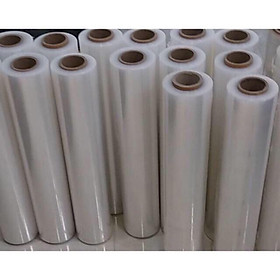 Mua Màng PE bọc hàng  bọc đồ chống bụi  trầy xước cỡ đại 50cm  nặng 2 5kg lõi mỏng