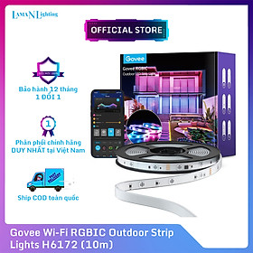 Mua Dây Đèn LED chống nước Govee RGBIC Outdoor Strip Lights H6172 | 1 cuộn 10m  trang trí hắt trần  tủ  gầm giường siêu sáng